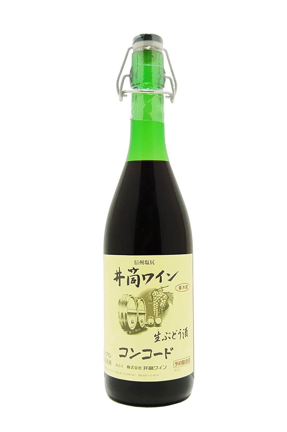 井筒ワイン 無添加生にごりワイン