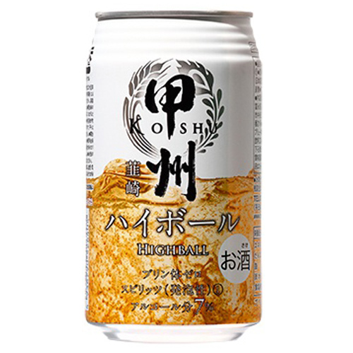 富永貿易 甲州韮崎ハイボール 350ml