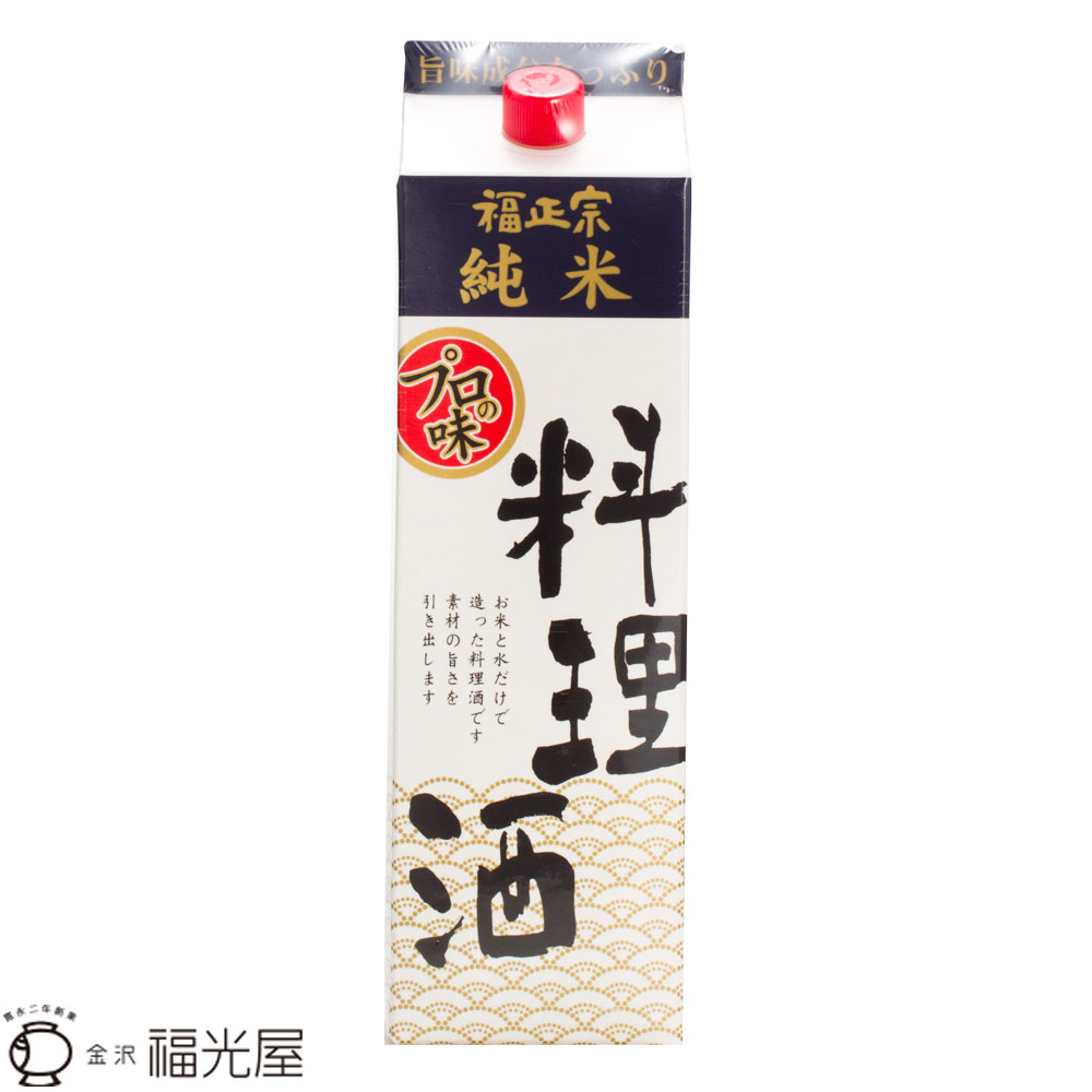 福正宗 純米料理酒 紙パック 1800mL