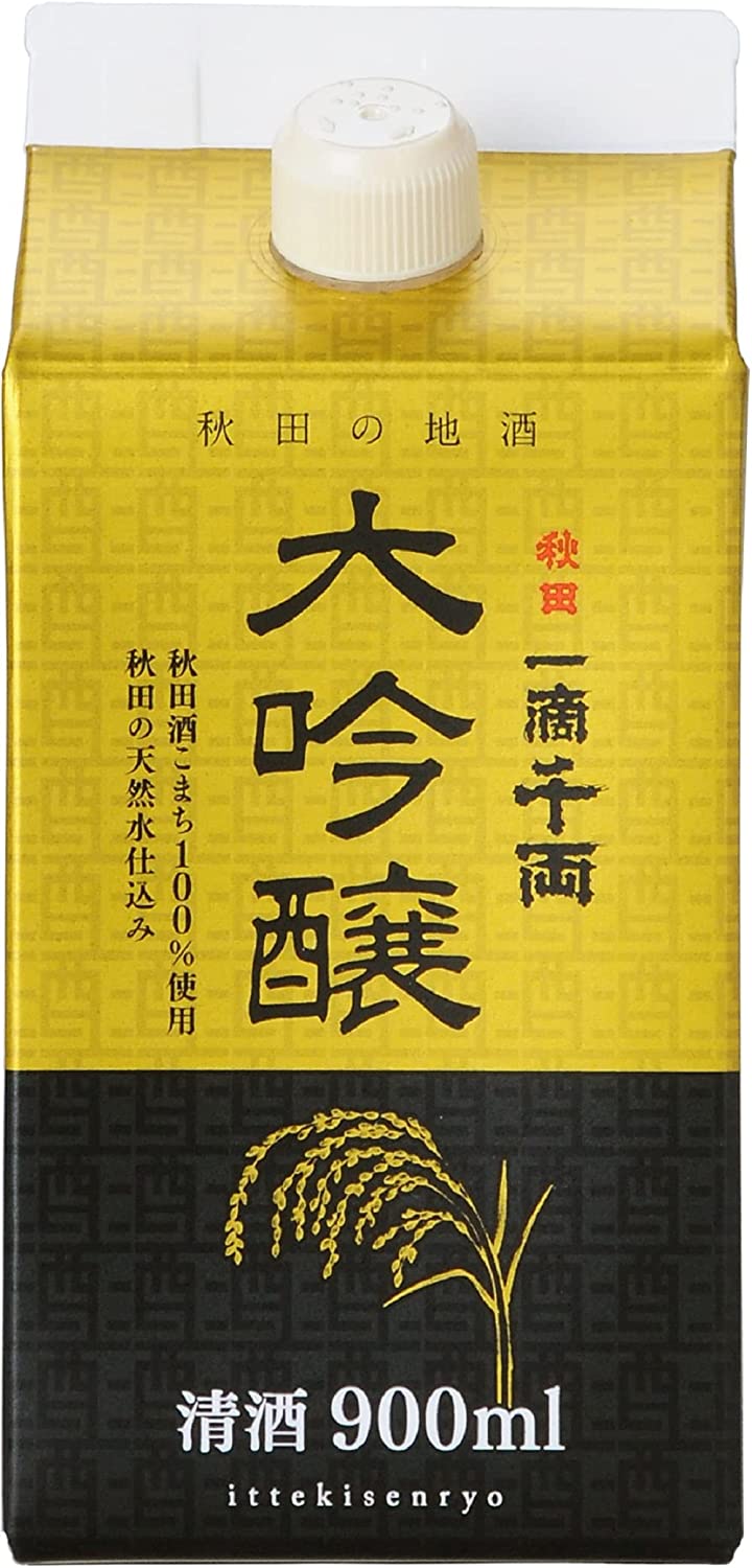 秋田県醗酵工業 一滴千両大吟醸パック
