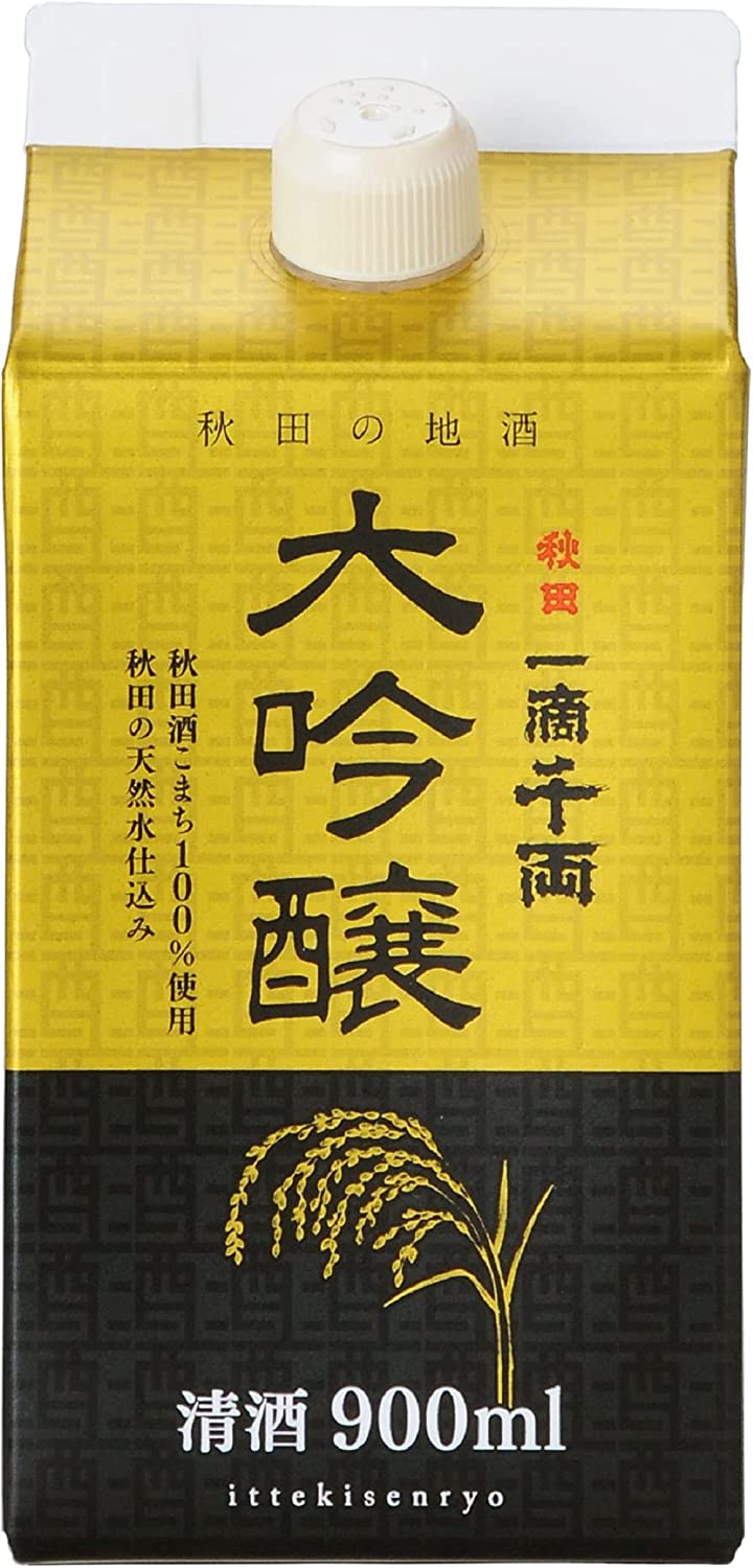 秋田県醗酵工業 一滴千両大吟醸パック