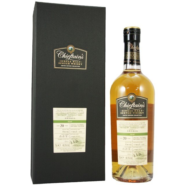 アードベッグ 20年 1996 チーフタンズ 46.5％ 700ｍl