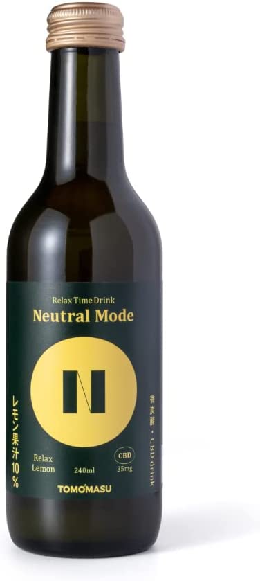 レモン果汁入り微炭酸CBDドリンク「Neutral Mode」